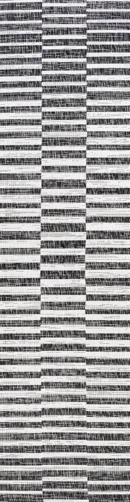 Fatima Sukie Offset Stripe Indoor/Outdoor Area Rug