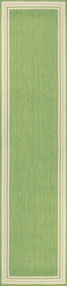 Mae Modern Border Stripe Indoor/outdoor Area Rug