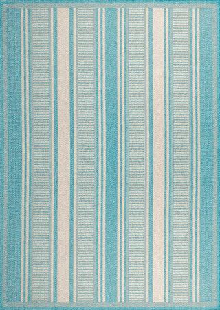 Gibson Modern Double Stripe Indoor/outdoor Area Rug