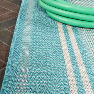 Gibson Modern Double Stripe Indoor/outdoor Area Rug