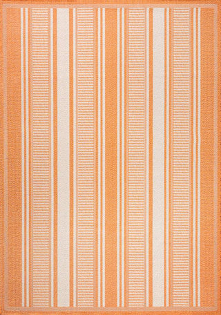 Gibson Modern Double Stripe Indoor/outdoor Area Rug