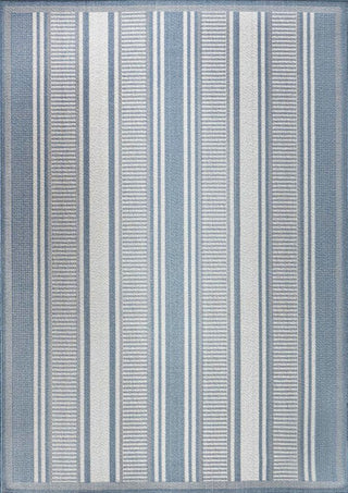 Gibson Modern Double Stripe Indoor/outdoor Area Rug