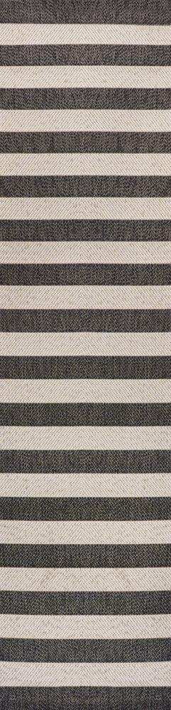 Amos Two-tone Wide Stripe Indoor/outdoor Area Rug