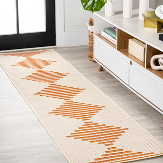 Walter Diamond Stripe Indoor/outdoor Area Rug