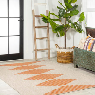 Walter Diamond Stripe Indoor/outdoor Area Rug