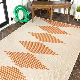 Walter Diamond Stripe Indoor/outdoor Area Rug