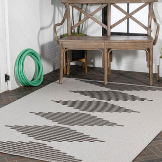 Walter Diamond Stripe Indoor/outdoor Area Rug