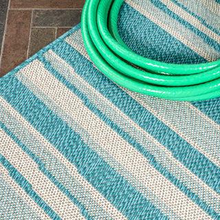 Jane Wavy Stripe Modern Indoor/outdoor Area Rug