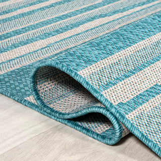 Jane Wavy Stripe Modern Indoor/outdoor Area Rug