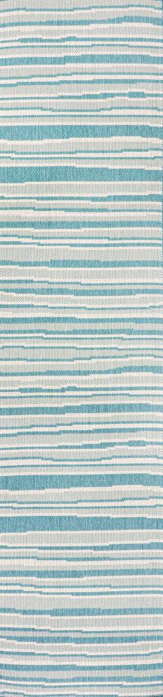 Jane Wavy Stripe Modern Indoor/outdoor Area Rug