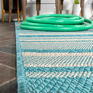 Jane Wavy Stripe Modern Indoor/outdoor Area Rug