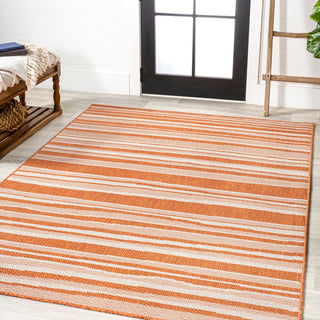 Jane Wavy Stripe Modern Indoor/outdoor Area Rug