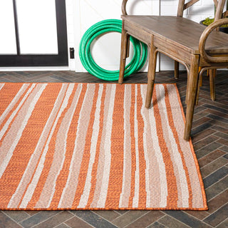 Jane Wavy Stripe Modern Indoor/outdoor Area Rug