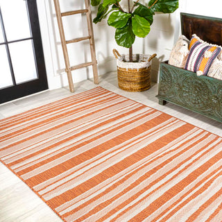 Jane Wavy Stripe Modern Indoor/outdoor Area Rug