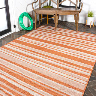 Jane Wavy Stripe Modern Indoor/outdoor Area Rug