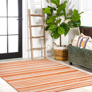 Jane Wavy Stripe Modern Indoor/outdoor Area Rug