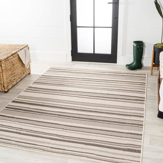 Jane Wavy Stripe Modern Indoor/outdoor Area Rug