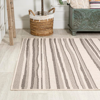 Jane Wavy Stripe Modern Indoor/outdoor Area Rug