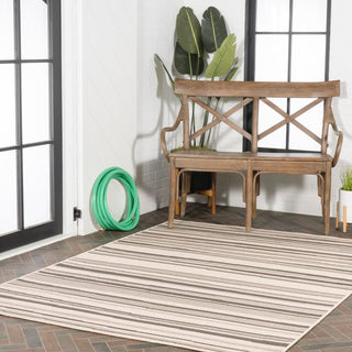 Jane Wavy Stripe Modern Indoor/outdoor Area Rug