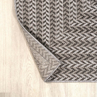 Ortega Modern Concentric Squares Indoor/outdoor Area Rug