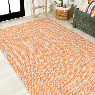 Ortega Modern Concentric Squares Indoor/outdoor Area Rug