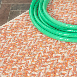 Ortega Modern Concentric Squares Indoor/outdoor Area Rug