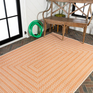 Ortega Modern Concentric Squares Indoor/outdoor Area Rug