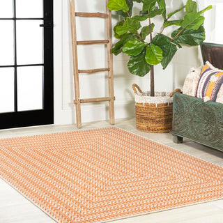 Ortega Modern Concentric Squares Indoor/outdoor Area Rug