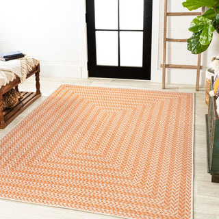 Ortega Modern Concentric Squares Indoor/outdoor Area Rug