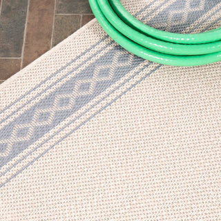 Kristine Classic Diamond Border Indoor/outdoor Area Rug