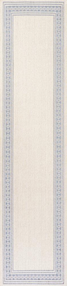 Kristine Classic Diamond Border Indoor/outdoor Area Rug