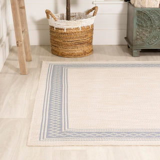 Kristine Classic Diamond Border Indoor/outdoor Area Rug