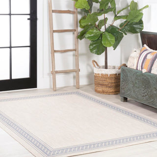 Kristine Classic Diamond Border Indoor/outdoor Area Rug