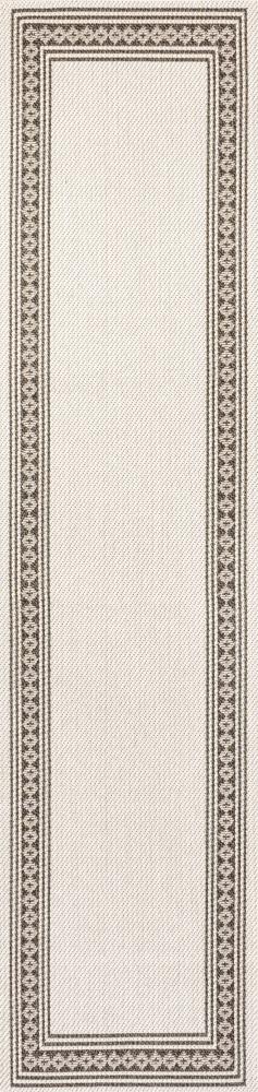 Kristine Classic Diamond Border Indoor/outdoor Area Rug