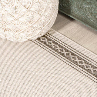 Kristine Classic Diamond Border Indoor/outdoor Area Rug