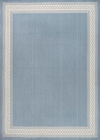 Kristine Classic Diamond Border Indoor/outdoor Area Rug