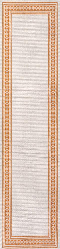 Kristine Classic Diamond Border Indoor/outdoor Area Rug