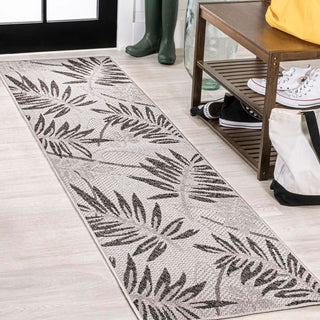 Angie Tropical Palm Leaf Indoor/outdoor Area Rug