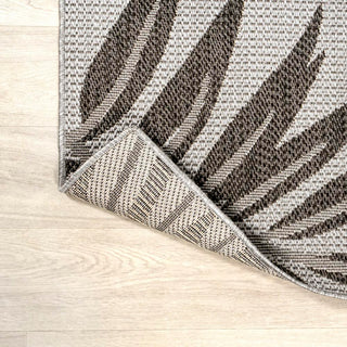 Angie Tropical Palm Leaf Indoor/outdoor Area Rug