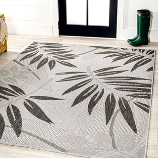 Angie Tropical Palm Leaf Indoor/outdoor Area Rug