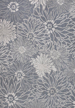 Cain Modern All-over Floral Indoor/outdoor Area Rug