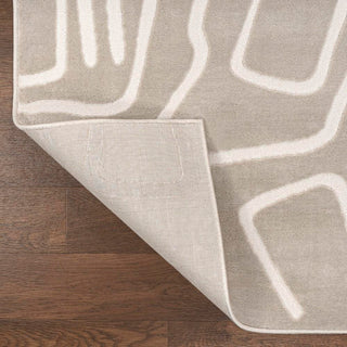 Nourison Modern Scandinavian Graphic Lines High-Low Area Rug