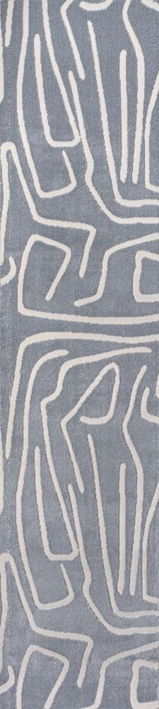 Nourison Modern Scandinavian Graphic Lines High-Low Area Rug