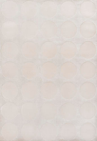 Loloi Modern Geometric Circle Dot High-Low Area Rug