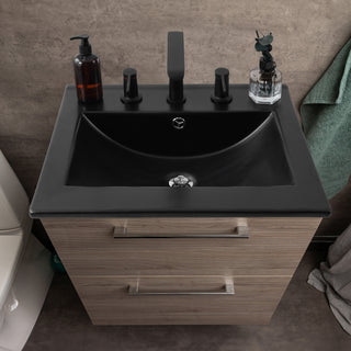 Ceramic Rectangular Ceramic Single Sink Basin Vanity Top