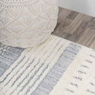 Keely Geometric High-low Area Rug