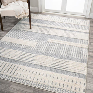 Keely Geometric High-low Area Rug