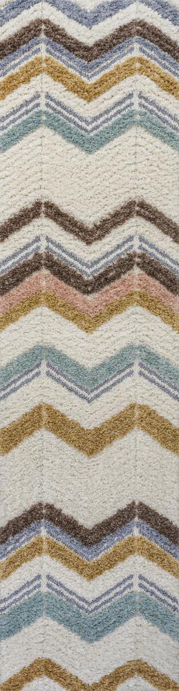 Rafter Chevron High-low Area Rug