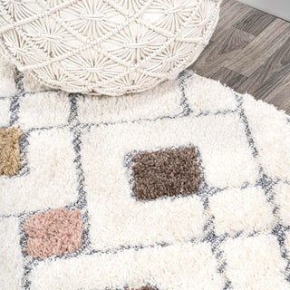 Ludwig Retro Trellis High-low Area Rug