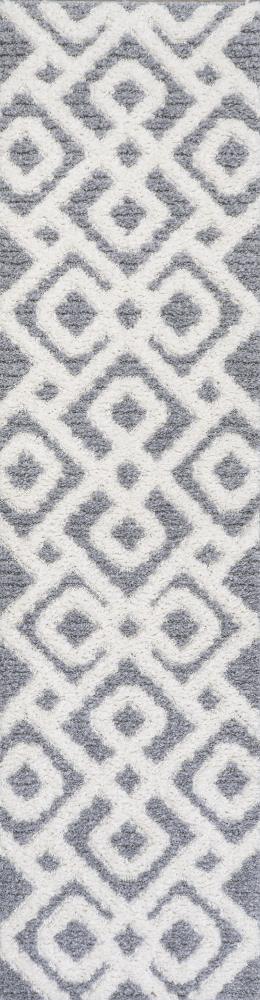 Ludwig Retro Trellis High-low Area Rug